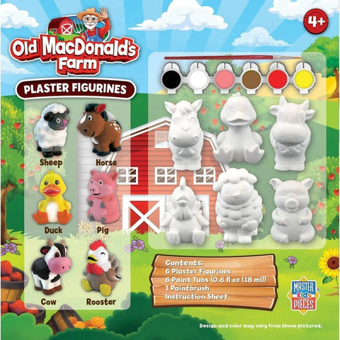 Old MacDonald's Farm - Plaster Figurine Paint Set 22411