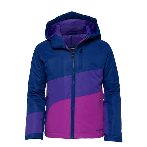 Women's purple ski jacket