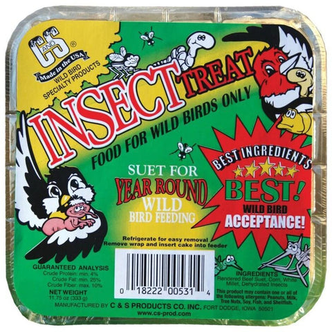 Insect suet cake