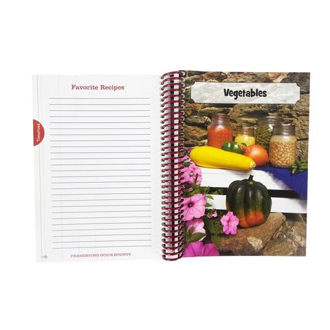 Preserving God's Bounty A Healthy Ball Cookbook inside sample