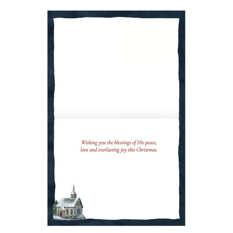 inside, Night of Peace Boxed Christmas Cards 1004945