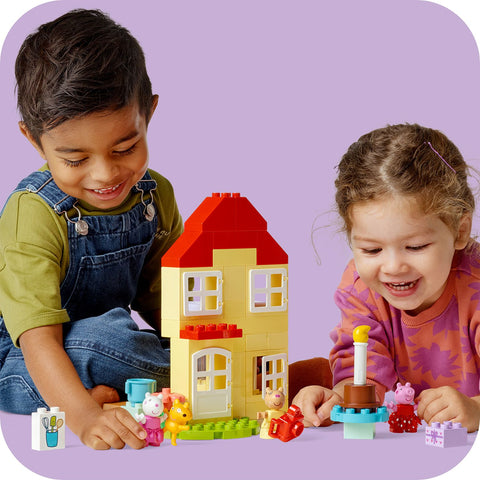 LEGO Duplo Peppa Pig Birthday House Toddler Toy 10433