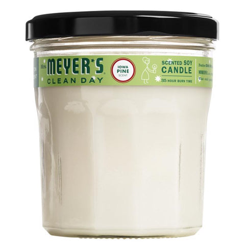 Mrs. Meyers Clean Day soy wax candle in Iowa pine scent