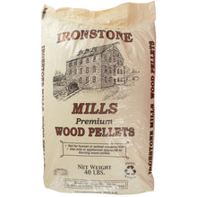 Wood pellets in bag