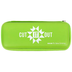 Lime Green "Cut It Out" Rotary Cutter Case ISE-762