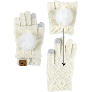 Ivory gloves