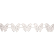 Ivory butterfly lace