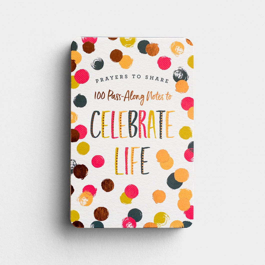 Prayers to Share: 100 Pass-Along Notes To Celebrate Life Front Cover