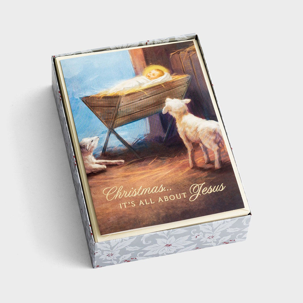Christmas... It's All About Jesus Boxed Christmas Cards J3376