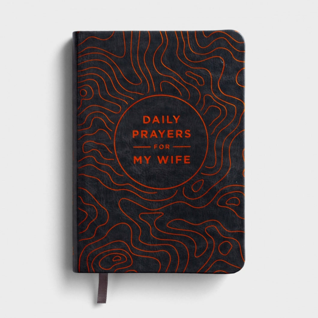 Daily Prayers for My Wife - Devotional Book Front Cover