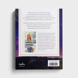 One Step Closer Devotional Guide: Unstoppable Back Cover