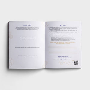 One Step Closer Devotional Guide: Unstoppable Inside Sample w/ QR code