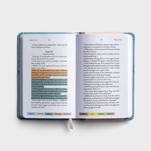 Sanctuary in the Psalms - KJV Scripture Book Inside Sample