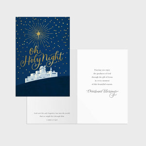 oh, holy night card