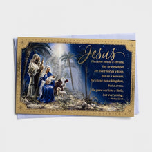 Jesus Nativity card with envelope