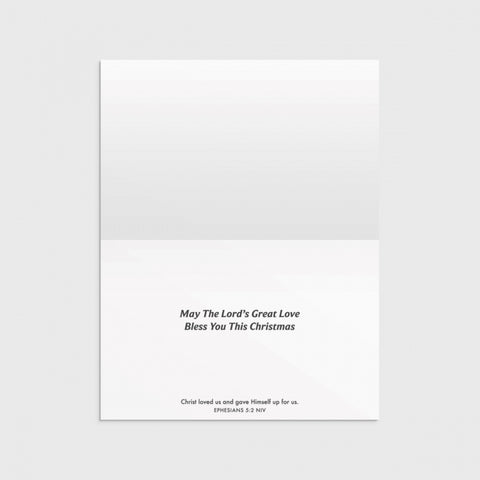 Inside of card