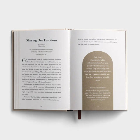 Gather Together: 90 Devotions for Your Dinner Table J9670 sample page