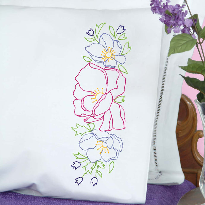 Windflowers Pillowcases 20 x 30 in. 1600-838