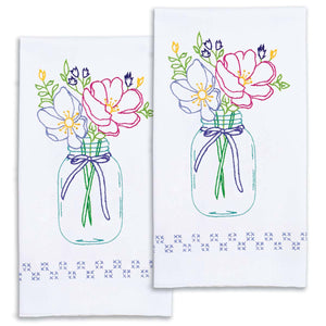 Wildflowers 17 x 28 in. Decorative Hand Towels 320-838