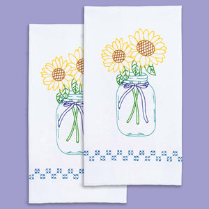 Sunflowers Decorative Hand Towels 320-716