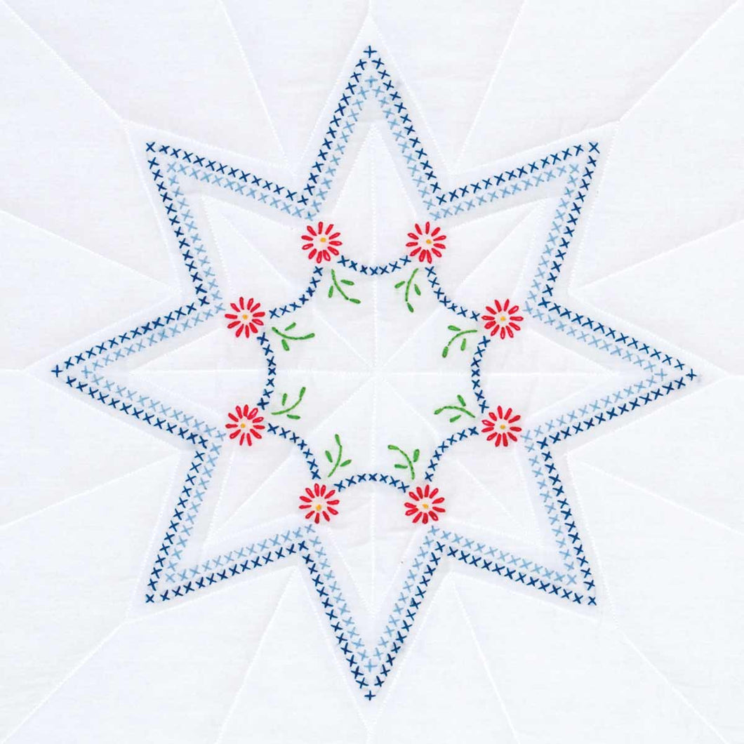 Star 18-Inch Quilt Blocks 732-32