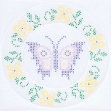Cross-Stitch Butterfly 18-Inch Quilts Blocks 732-347