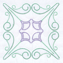 Cross-Stitch Design 18 in. Quilt Blocks 732-976 A