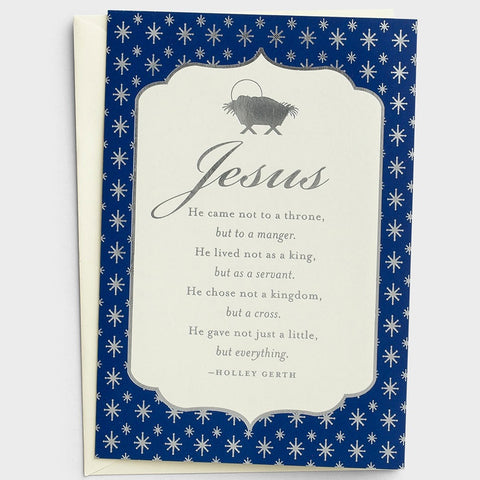 Boxed Christmas Cards Jesus... He Came 1841