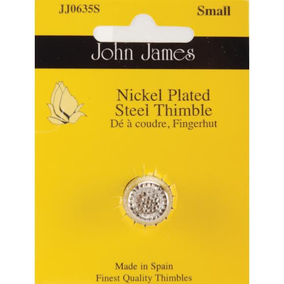 Quilter's Top Nickle Plated Thimble JJ0635S