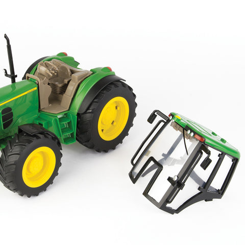 Tractor with removable cab