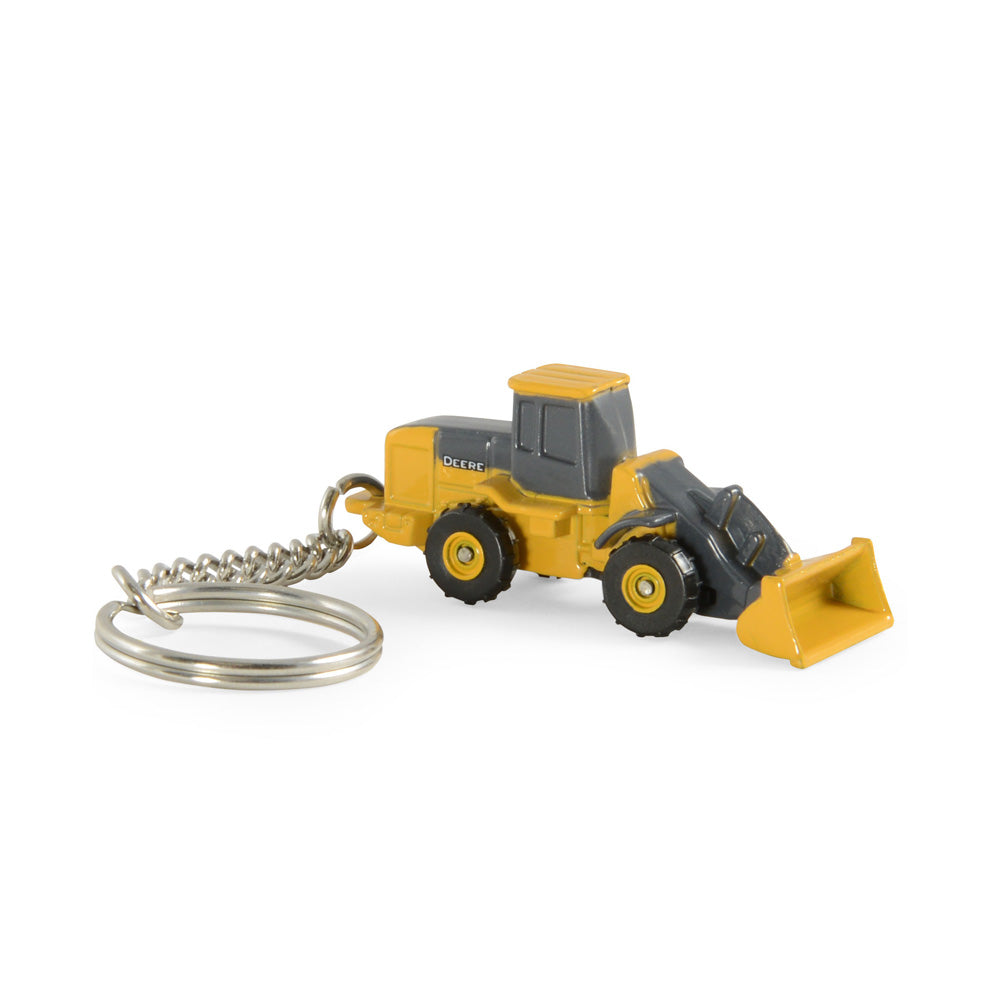 Roller Loaders Backhoe Shovel Truck Car Model Key Chain Ring Holder  Bulldozers Digger Machines Gifts Metal Excavator Keychain