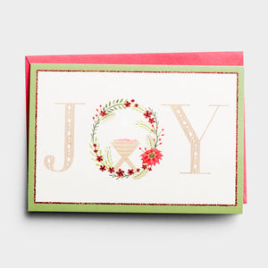 Boxed Christmas Cards Joy Manger 60643