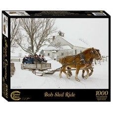 Bob Sled Ride - 1000 Piece Jigsaw Puzzle JP 1000-54