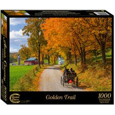 Golden Trail - 1000 Pieces Jigsaw Puzzle JP 1000-56