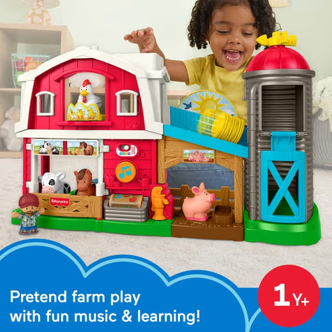 Little People Caring Fun Animal Farm Playset JCW65