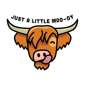 Just A Little Moo-Dy Sticker 1700-LSTK