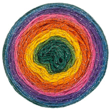 Kaleidoscope multi-color yarn
