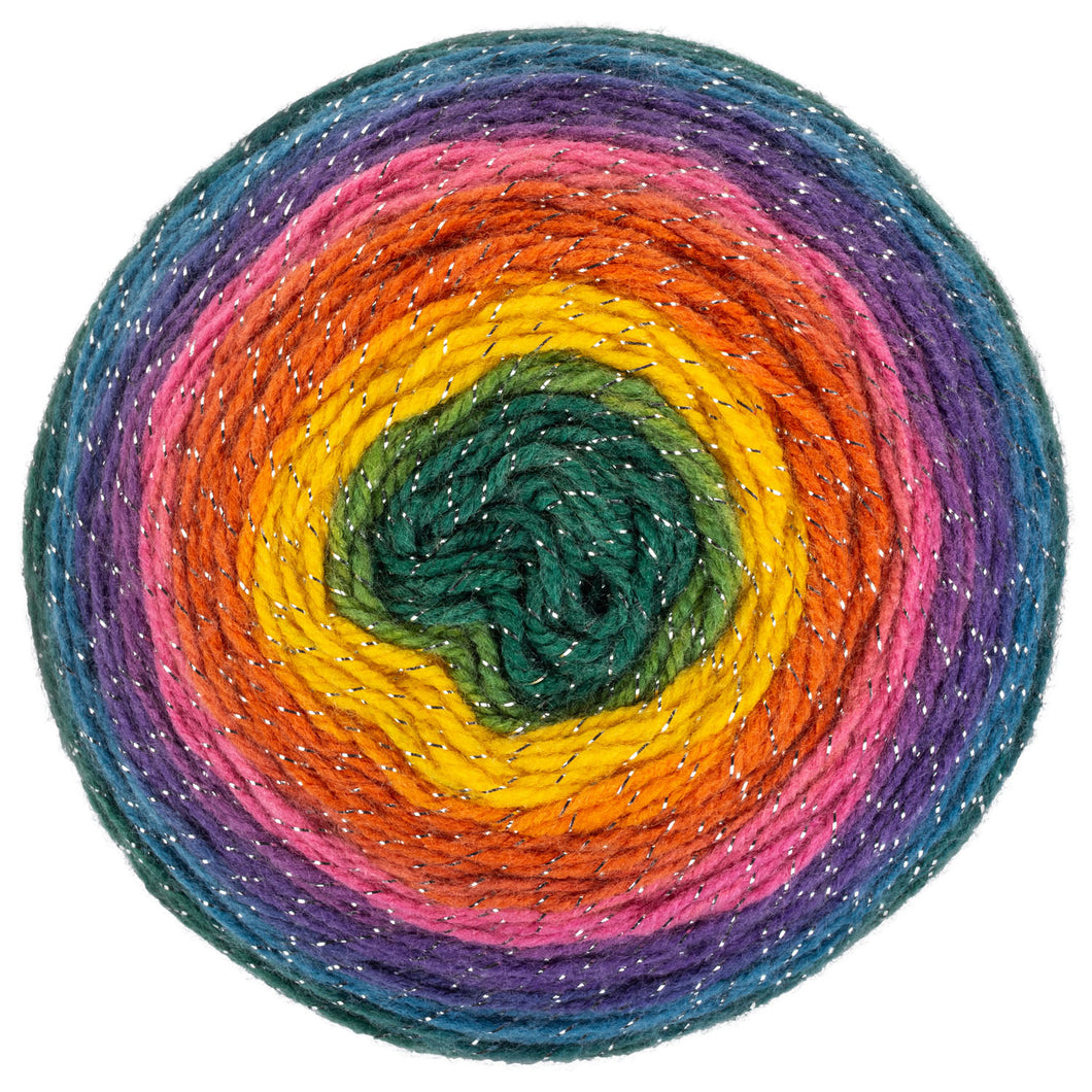 Kaleidoscope multi-color yarn