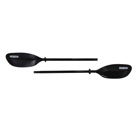 Lifetime Lite Elite black kayak paddle in 2 pieces