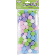 Primary 1-Inch Pom Poms KC2010-B