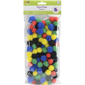 Primary 0.75-inch Pom Poms KC209-A