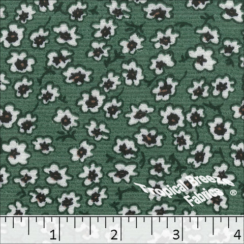 kelly, Serenity Knit Floral Print Fabric 572611