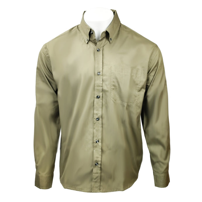 Khaki Ripstop Work Shirt