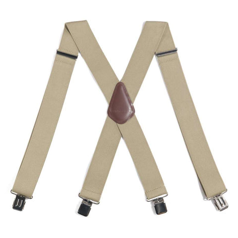 Khaki Carhartt suspenders