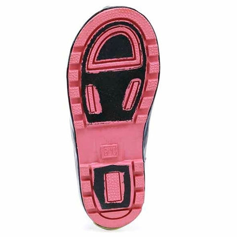 Sole of Western Chief girls' Happy Hearts Rain boots