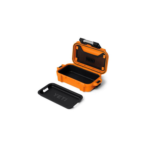 Yeti Loadout GoBox 1 Gear Case in king crab orange