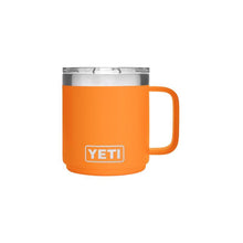 King Crab Orange YETI Rambler 10 oz mug with handle