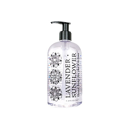 Lavender Sunflower Kitchen Hand Soap