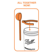 Coffee Spoon Mason Jar Clip 82634