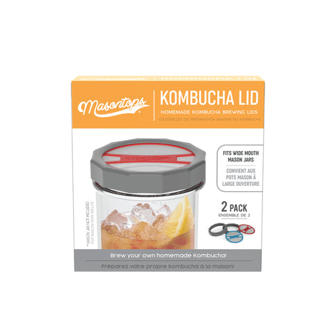 Kombucha jar lids